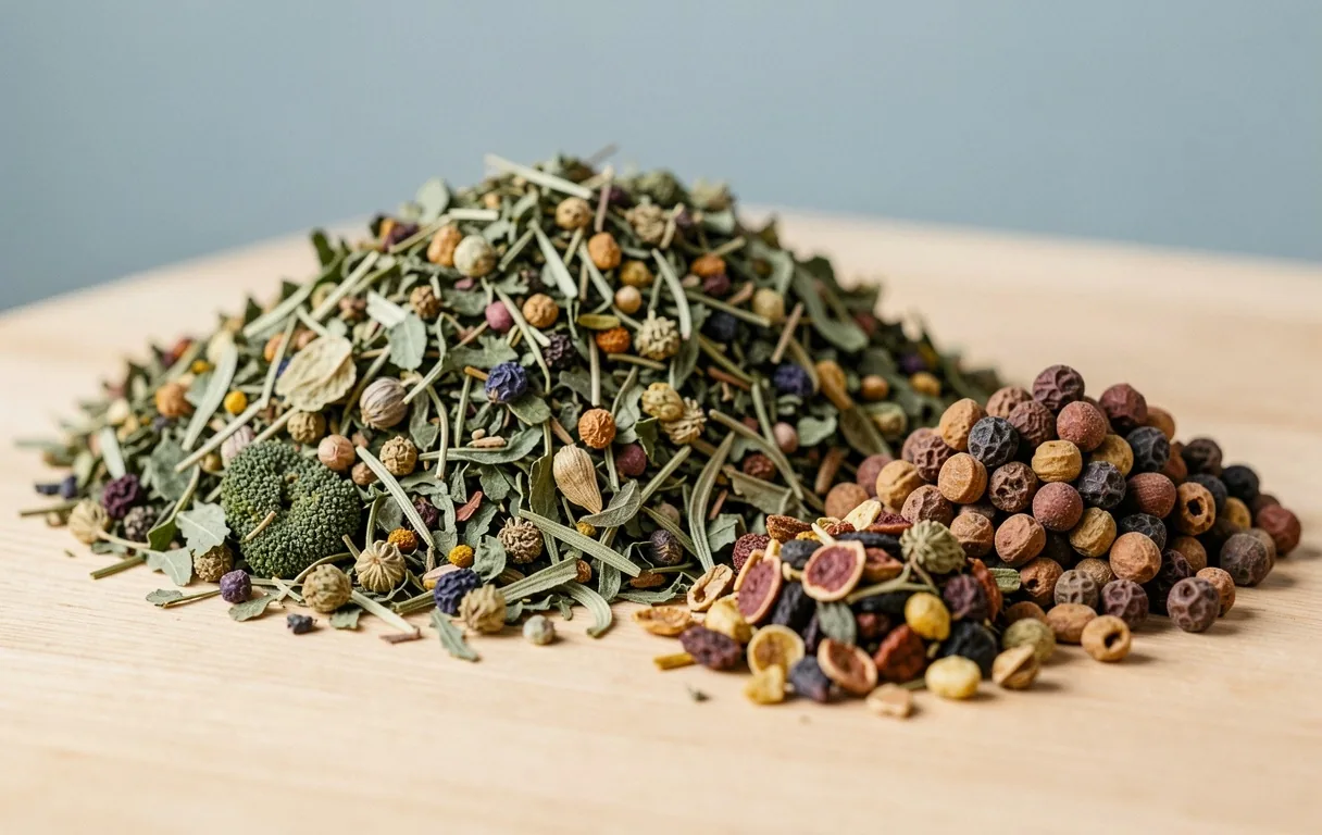 Ingredientes botánicos de Esencia Digestiva